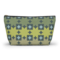 World's Fair Accessory Pouch w T-bottom in Green